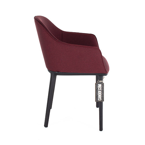 Vitra Softshell 4-poot stoel paars