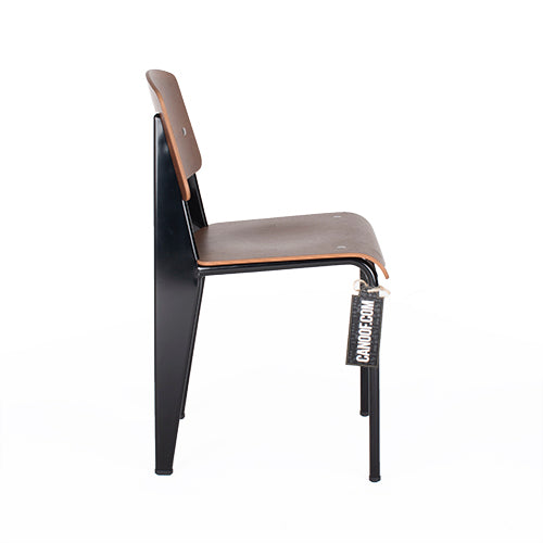 Vitra Standard Chair bruin zwart