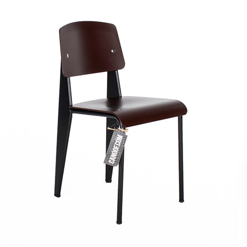 Vitra Standard chair black marron paars zwart