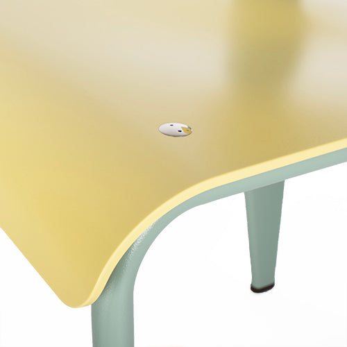 Vitra Standard chair geel groen