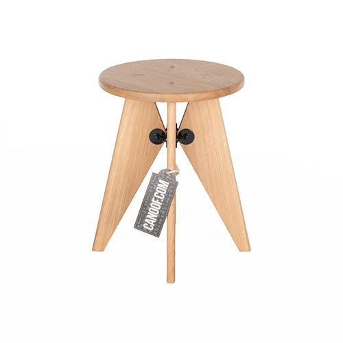Vitra Tabouret Bois bijzettafel naturel eiken kleur