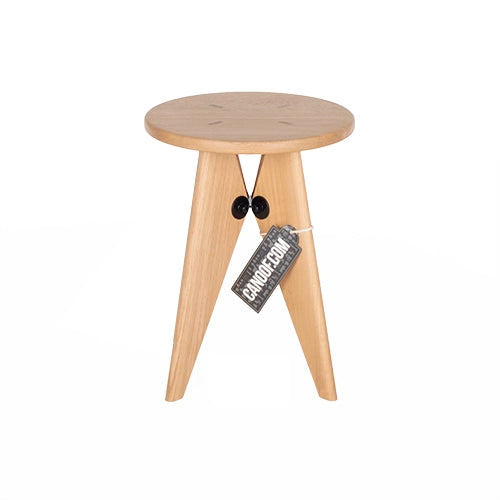 Vitra Tabouret Bois bijzettafel naturel eiken kleur