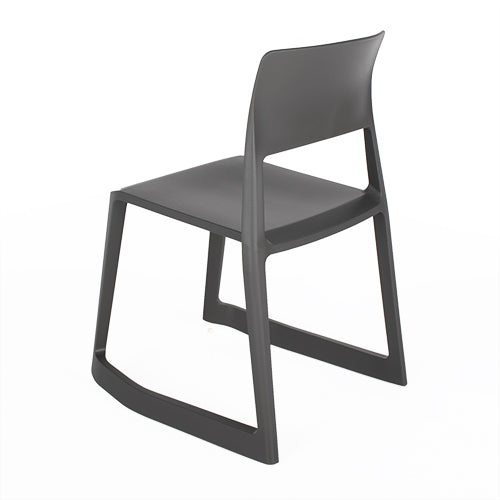 Vitra Tip ton stoel antraciet