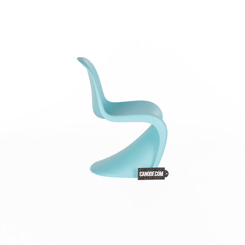 Verner Panton Junior chair blauw