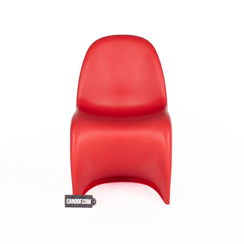 Vitra Verner Panton Chair rood (klassieke zithoogte)