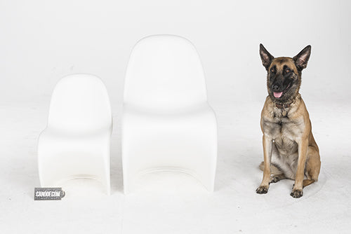 Vitra Verner Panton Junior chair wit