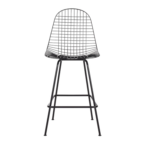 Vitra Wire barkruk 67cm zwart