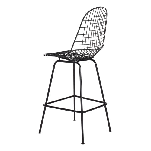 Vitra Wire barkruk 67cm zwart