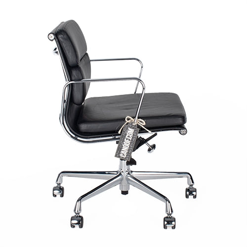 Vitra ea217 softpad bureaustoel zwart