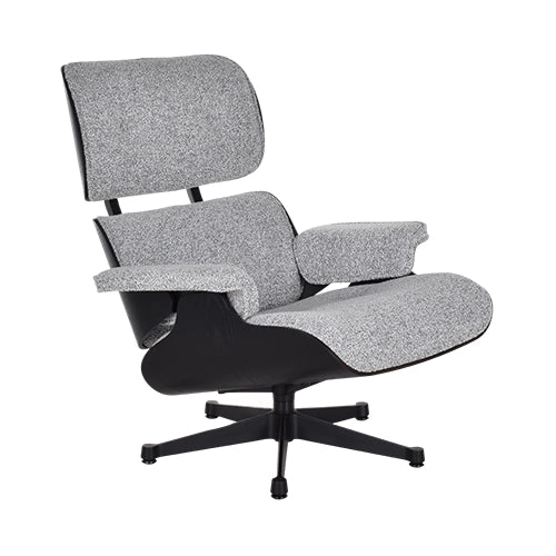 Vitra Eames Lounge chair Nubia blauw zwart essenhout