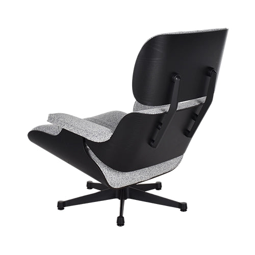Vitra Eames Lounge chair Nubia blauw zwart essenhout