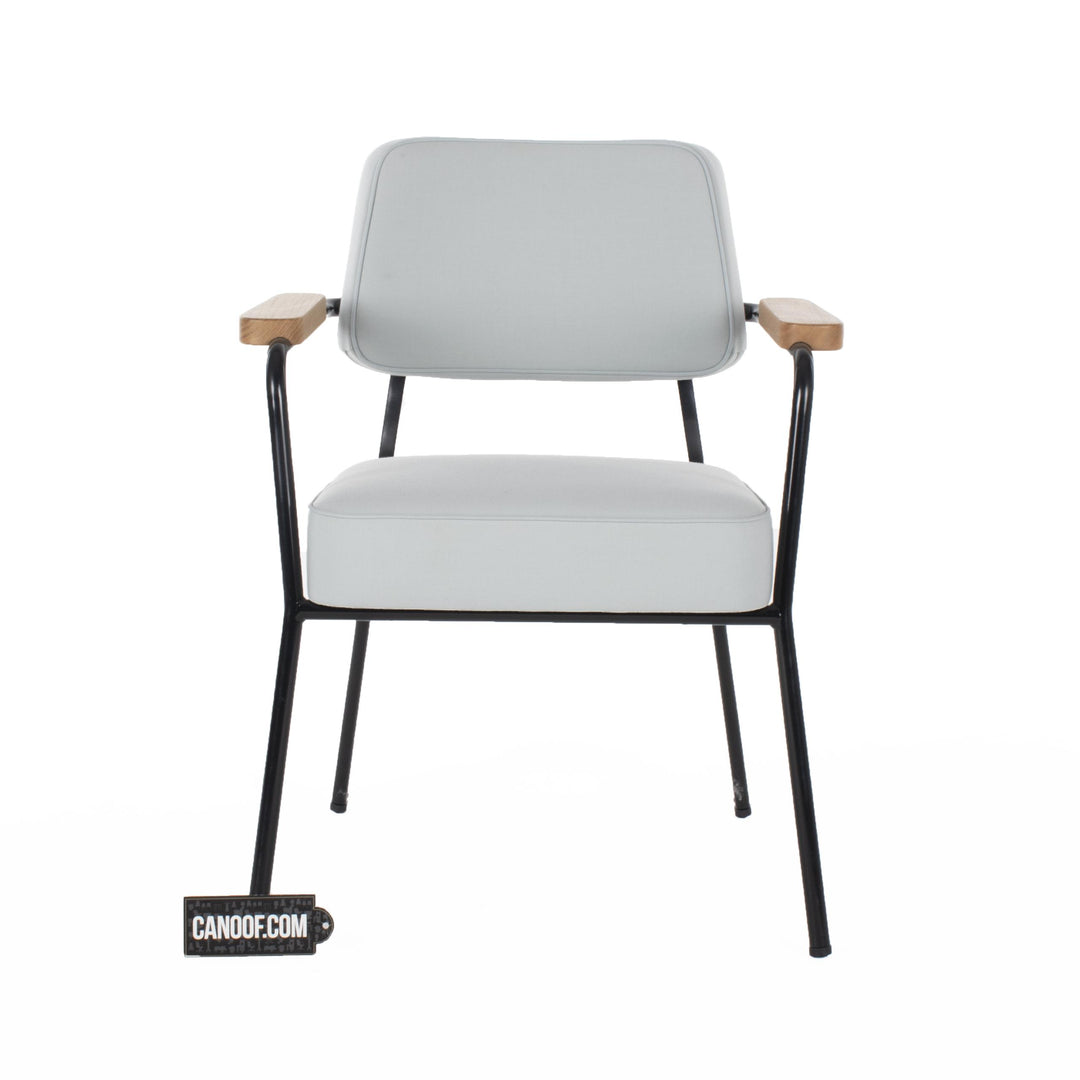 Vitra Direction fauteuil stoel grijs
