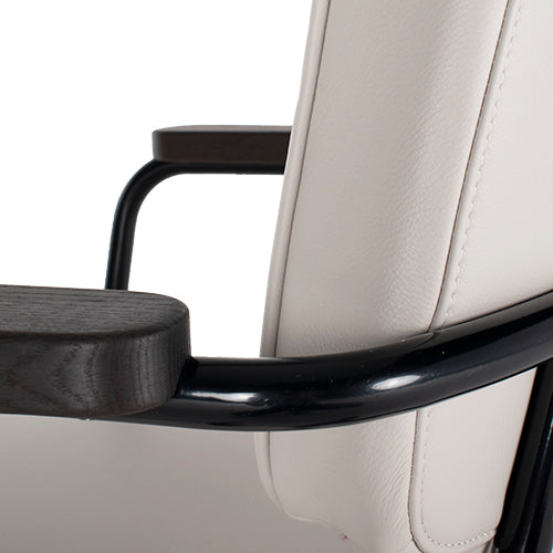 vitra fauteuil direction pivotant bureaustoel grijs zwart