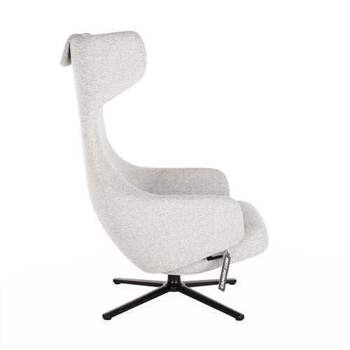 Vitra grand repos fauteuil grijs