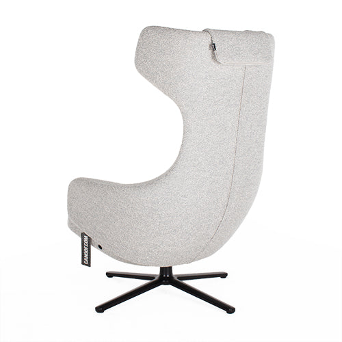 Vitra grand repos fauteuil grijs