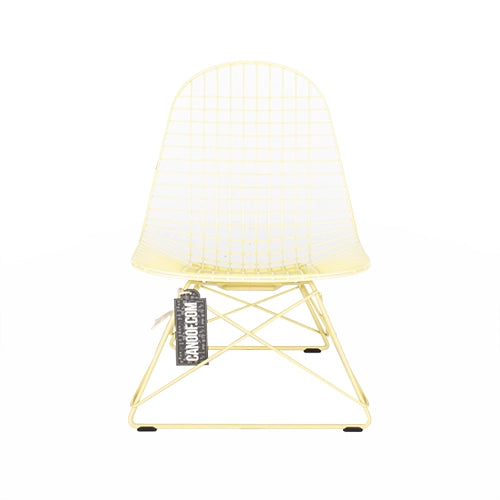 Vitra LKR fauteuil geel