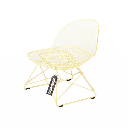 Vitra LKR fauteuil stoel geel