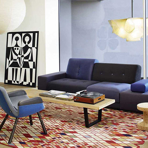 Vitra Polder Sofa blauw