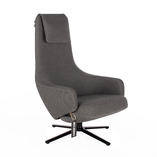 Vitra repos fauteuil en ottoman groen