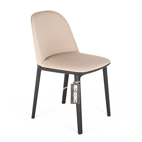 vitra softshell 4-poot stoel beige