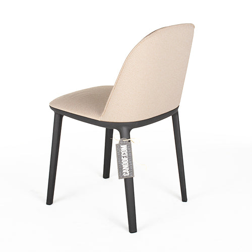 vitra softshell 4-poot stoel beige
