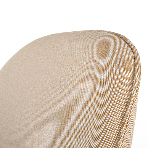 vitra softshell 4-poot stoel beige