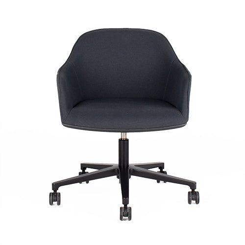 Vitra Softshell bureaustoel antraciet