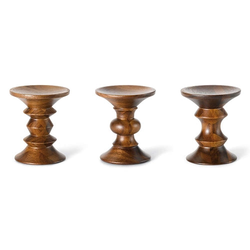 Vitra stools kruk notenhout