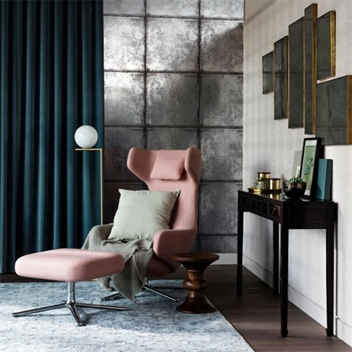 Vitra stools bruin