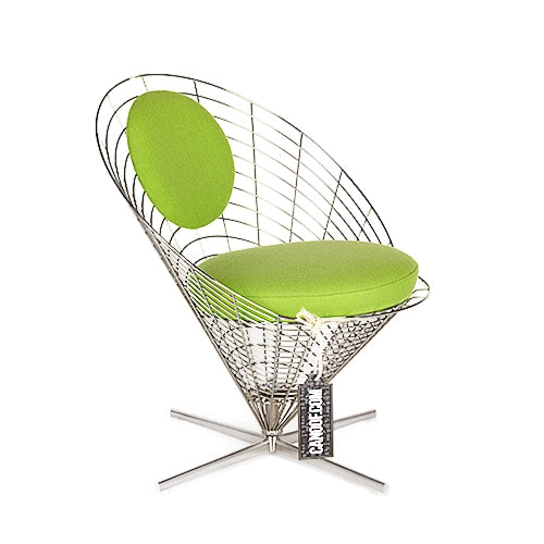Vitra Wire Cone Chair groen