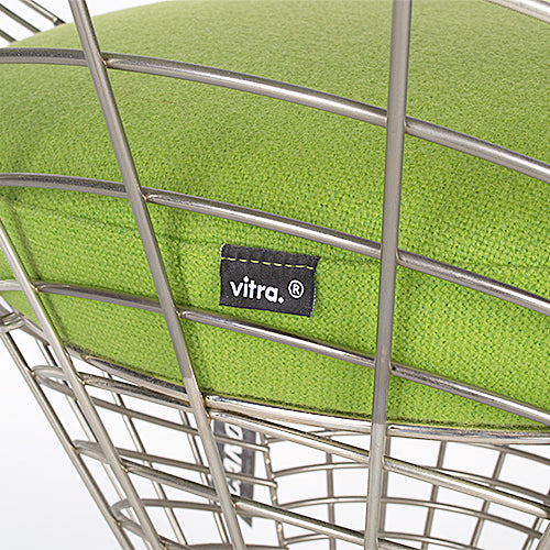 vitra wire cone chair groen