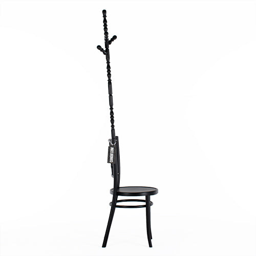 Vroonland extension chair zwart