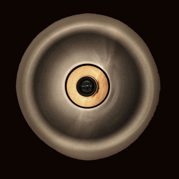 Vroonland wedge lamp eikenhout