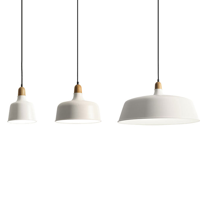 Vroonland Wedge hanglamp wit