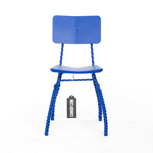 ward wijnant twisted chair blauw