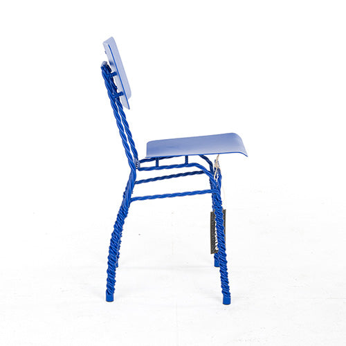 ward wijnant twisted chair blauw