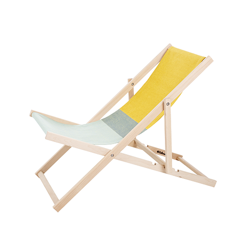 Weltevree Beach chair groen/geel