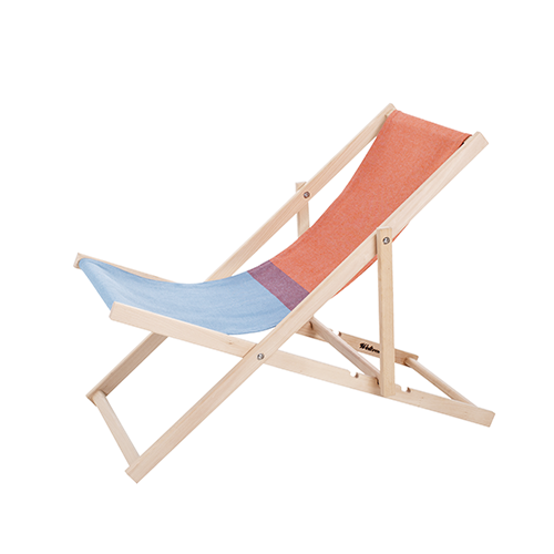Weltevree Beach chair rood/blauw