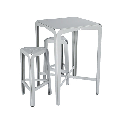 Weltevree Bended tafel hoog grijs
