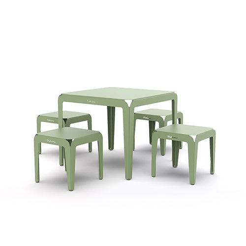 Bended set small groen