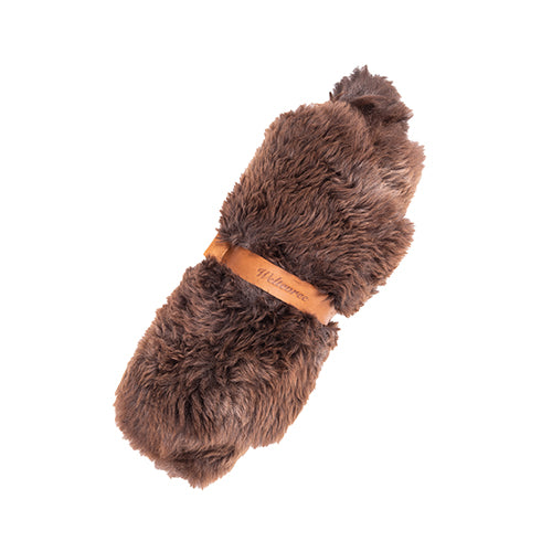 Weltevree schapenvacht kleed bruin