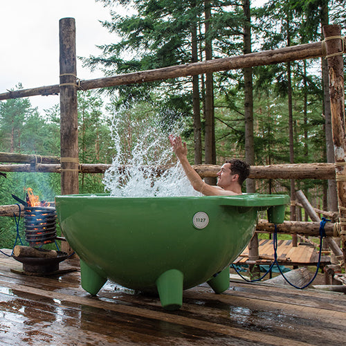 weltevree dutchtub bad groen