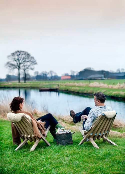 weltevree fieldchair kleedje Wit