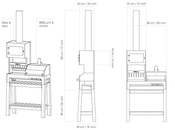 weltevree outdooroven XL