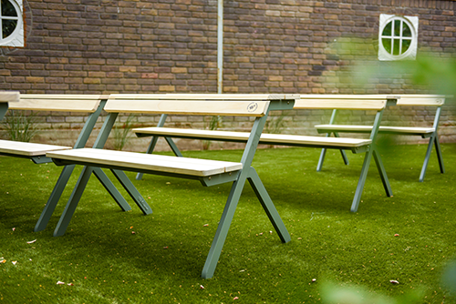 Weltevree Tablebench bankje groen
