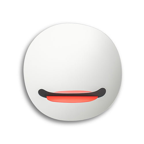 Werkwaardig smiling mirror rood