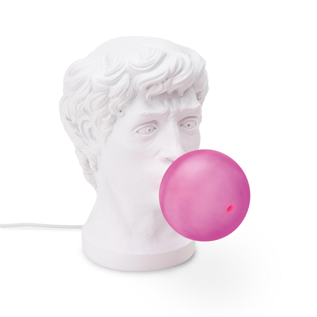 Seletti Blow Wonder lamp wit roze