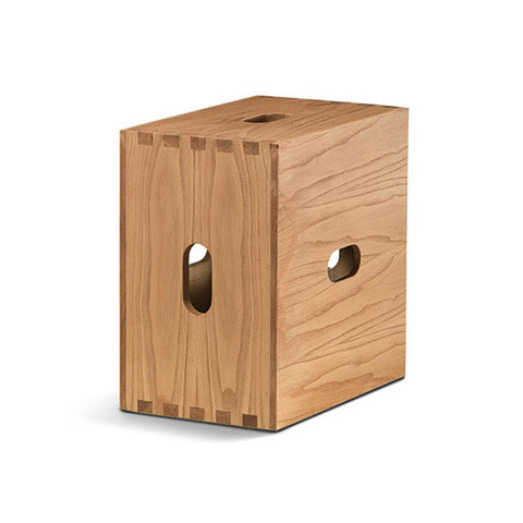 Cassina LC14 krat krukje hout