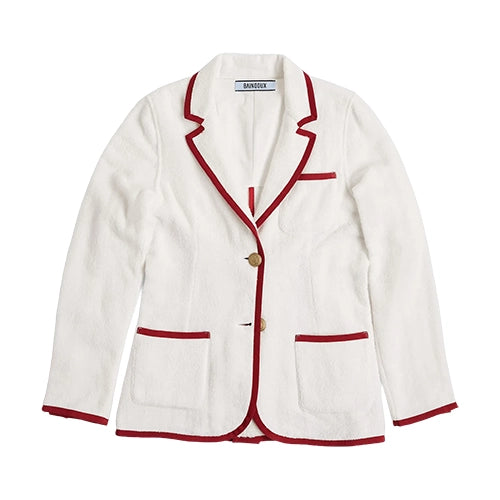Baindoux darling Jackie wit/rood