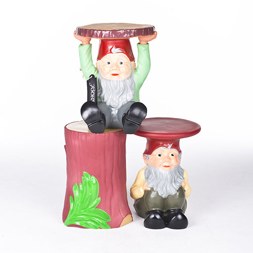 Kartell gnomes attila krukje of bijzettafel gekleurd